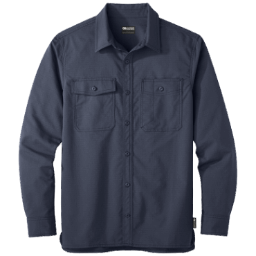 Outdoor Research Chehalis Long Sleeve Work Shirt - Men's Naval Blue XL